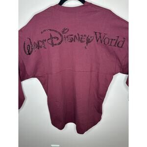 Disney Parks Burgundy Rhinestone Spirit Jersey